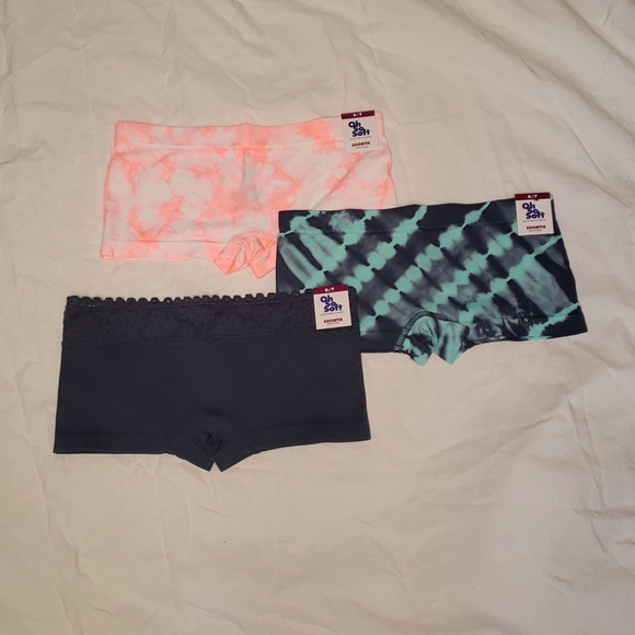 Justice Other - NWT Justice Shortie Panties / Underwear LOT of 3